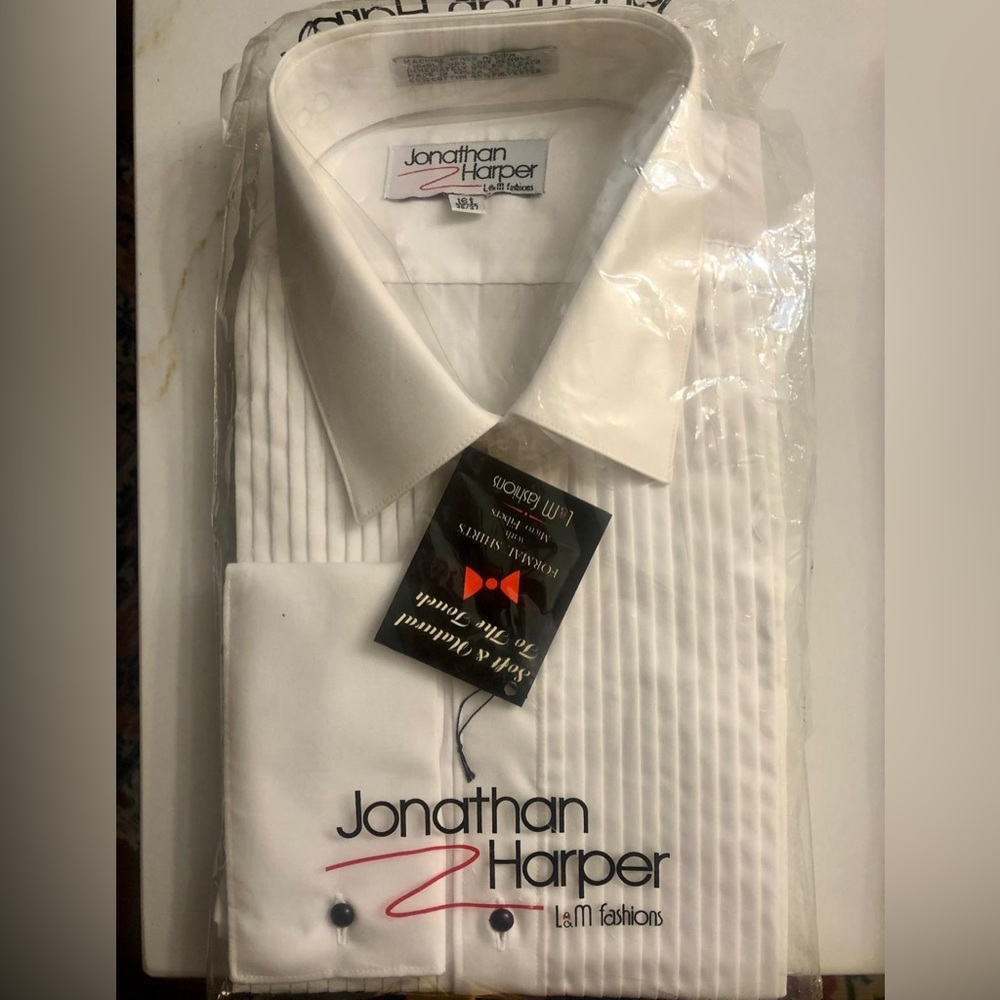 Jonathan Harper Tuxedo Shirt